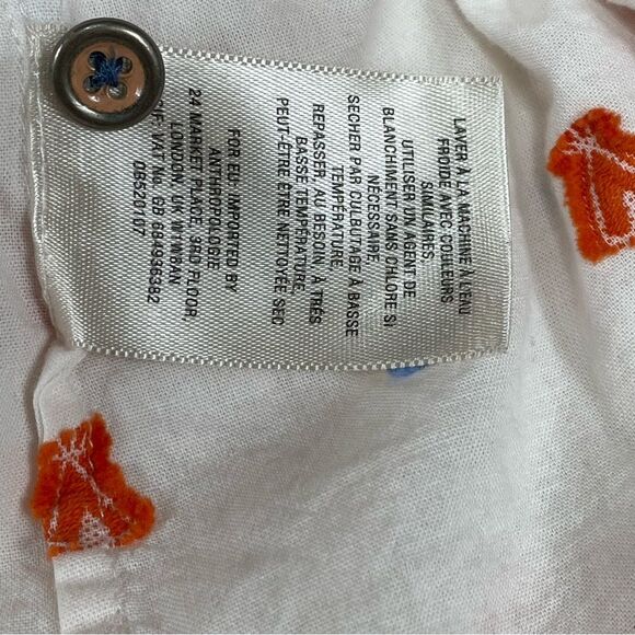 Maeve Anthropologie Blouse Miette Teepee Size 4 - Picture 8 of 10